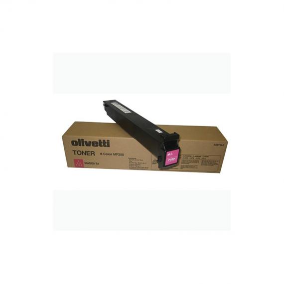 TONER OLIVETTI B0729 MAGENTA ORIGINALE PER OLIVETTI D-COLOR MF 201+ , D-COLOR MF 250 18.500 PAGINE