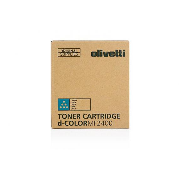 TONER OLIVETTI B1006 CIANO ORIGINALE PER OLIVETTI D-COLOR MF2400 MF 2400 CAPACITA 6.000 PAGINE