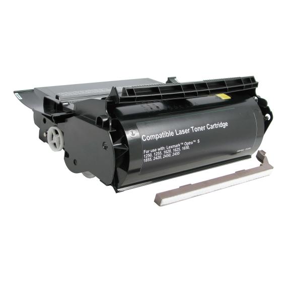 TONER OPTRA S1250 NERO COMPATIBILE 1382925 PER LEXMARK OPTRA S1250 S1620 S1650 S2420 S2450 CAPACITA 17.600 PAGINE