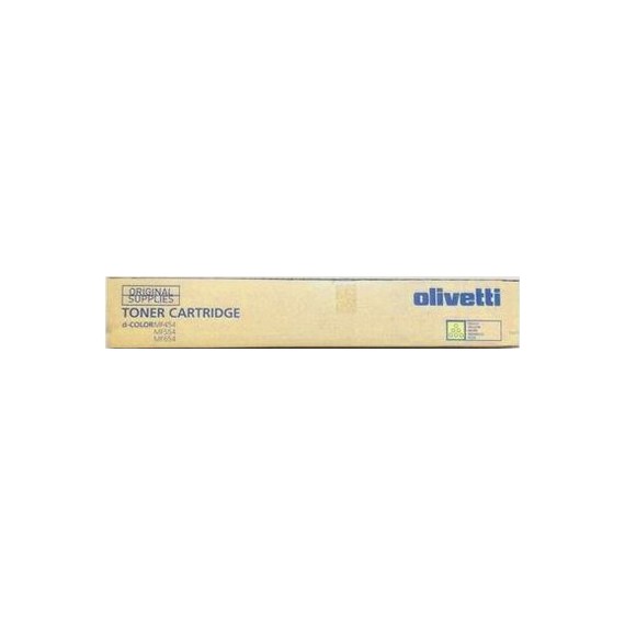 TONER ORIGINALE B1209 GIALLO A9E82L0 PER OLIVETTI D-COLOR MF454,MF554,MF654 CAPACITA 26.000 PAGINE