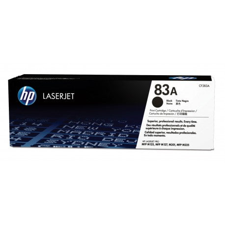 TONER ORIGINALE HP CF283A PER HP LASERJET PRO HP MFP M125 M126 M127 M128 CF 283 1500 PAGINE