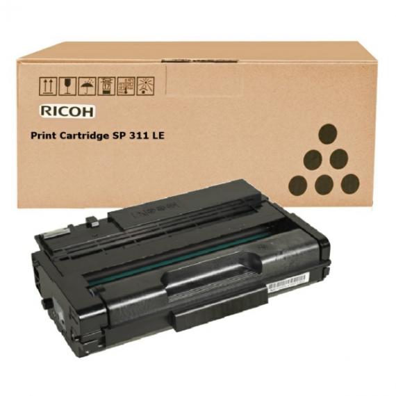 TONER ORIGINALE SP311LE NERO ORIGINALE RICOH SP311 LANIER SP311 407249 2.000 PAGINE