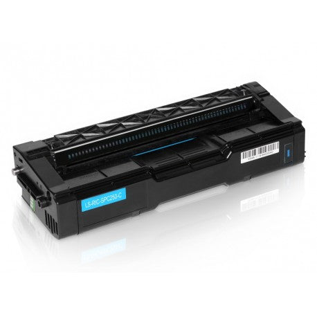 TONER SP C250 CIANO COMPATIBILE PER RICOH AFICIO SPC250DN,C260,C261 407544 CAPACITA 1.600 PAGINE