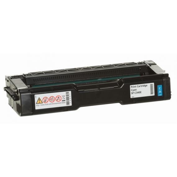 TONER SP C340 CIANO COMPATIBILE SERIE ECO 407900 PER RICOH AFICIO SP C340dn SP C341 CAPACITA 5.000 PAGINE