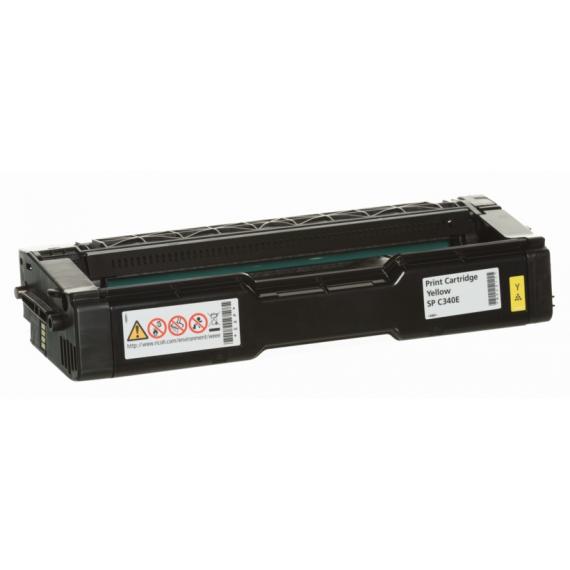 TONER SP C340 GIALLO COMPATIBILE SERIE ECO 407902 PER RICOH AFICIO SP C340dn SP C341 CAPACITA 5.000 PAGINE
