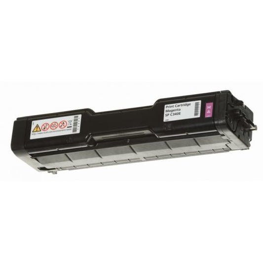 TONER SP C340 MAGENTA COMPATIBILE SERIE ECO 407901 PER RICOH AFICIO SP C340dn SP C341 CAPACITA 5.000 PAGINE