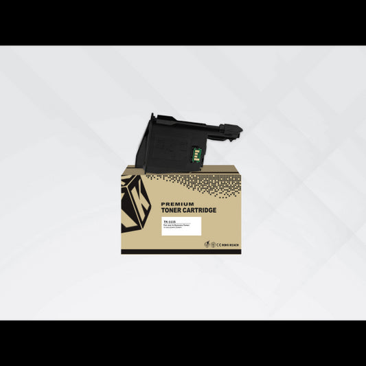 Toner TK-1115 nero Zeus alta qualità (con polvere originale) compatibile per Kyocera FS-1220,FS-1320,FS-1041 TK1115 1.600 pagine