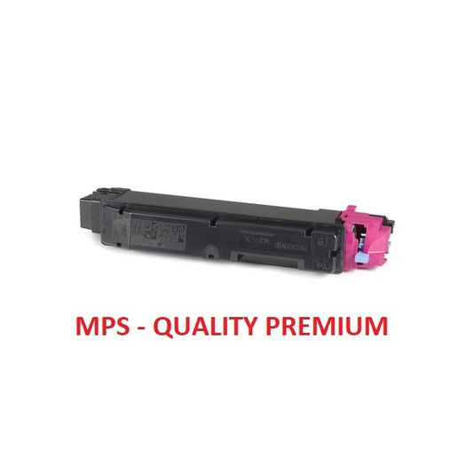 TONER TK5140 MAGENTA COMPATIBILE MPS QUALITY PREMIUM 1T02NRBNL0 PER KYOCERA ECOSYS M6530cdn M6030cdn P6130 CAPACITA 5.000 PAGINE
