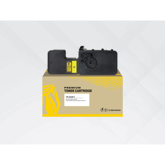 Toner TK5230 giallo Zeus alta qualità,con polvere originale 1T02R9CNL0 compatibile per Kyocera M5521,P5021 TK-5230 2.200 pagine