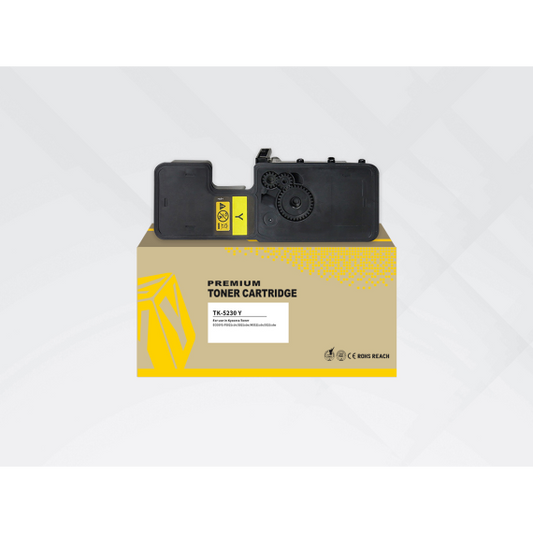 Toner TK5230 giallo Zeus alta qualità,con polvere originale 1T02R9CNL0 compatibile per Kyocera M5521,P5021 TK-5230 2.200 pagine