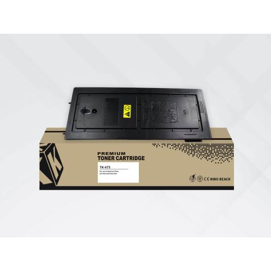 Toner TK675 nero Zeus alta qualità (con polvere originale) 1T02H00EU0 compatibile per Kyocera KM2540 KM2560 B0706 20.000 pagine