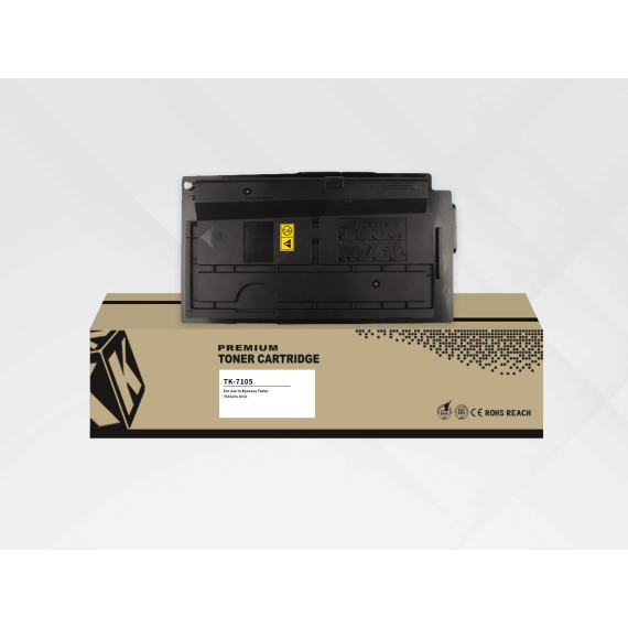 Toner TK7105 nero Zeus alta qualità (con polvere originale) compatibile per Kyocera 3010i 1T02P80NL0 TK-7105 20.000 pagine