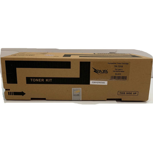 Toner TK7310 nero Zeus alta qualità (con polvere originale) compatibile 1T02Y40NL0 per Kyocera P 4140 dn TK-7310 15.000 pagine