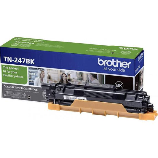 TONER TN-247BK NERO ORIGINALE ALTA CAPACITA PER BROTHER Dcp-L3500s HL-L3200s MFC-L3700s TN247 CAPACITA 3.000 PAGINE