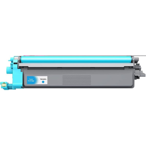 Toner TN-248CXL ciano alta capacità Serie Eco compatibile per Brother DCP-L3520CDWE,HL-L3220CW TN248XLC 2.300 pagine