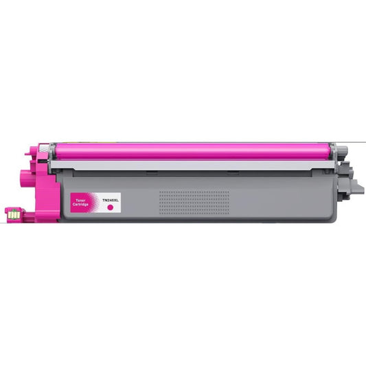 Toner TN-248MXL magenta alta capacità Serie Eco compatibile per Brother DCP-L3520CDWE,HL-L3220CW TN248XLM 2.300 pagine