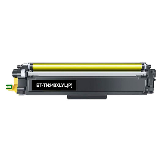 Toner TN-248YXL giallo alta capacità compatibile per Brother DCP-L3520CDWE,HL-L3220CW,HL-L8230 TN248XLY capacità 2.300 pagine
