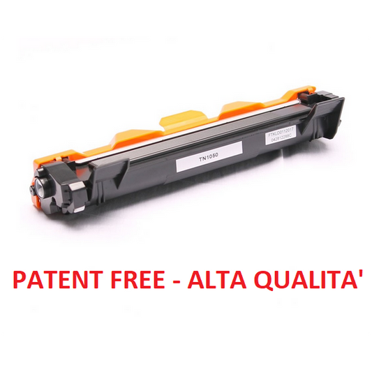 TONER TN1050  PATENT FREE - ALTA QUALITA' COMPATIBILE PER DCP1510 1512 HL1110 1112 MFC1810 TN-1050 1.000 PAGINE