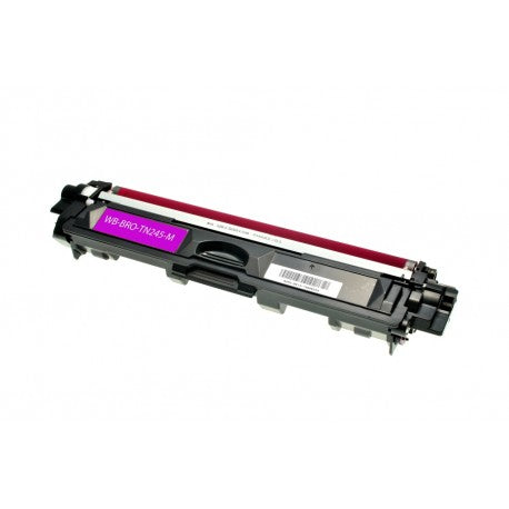TONER TN245M MAGENTA COMPATIBILE SERIE ECO PER BROTHER HL3140 HL3150 HL3170 DCP9020 TN-245M TN-246M TN245 TN 245 2.200 pagine