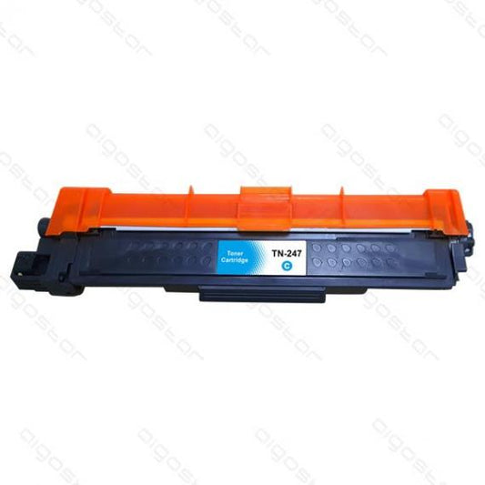 TONER TN247C CIANO TN243 CON CHIP COMPATIBILE SERIE ECO PER BROTHER Dcp-L3500s HL-L3200s MFC-L3700s TN-247 TN-243 2.300 PAGINE