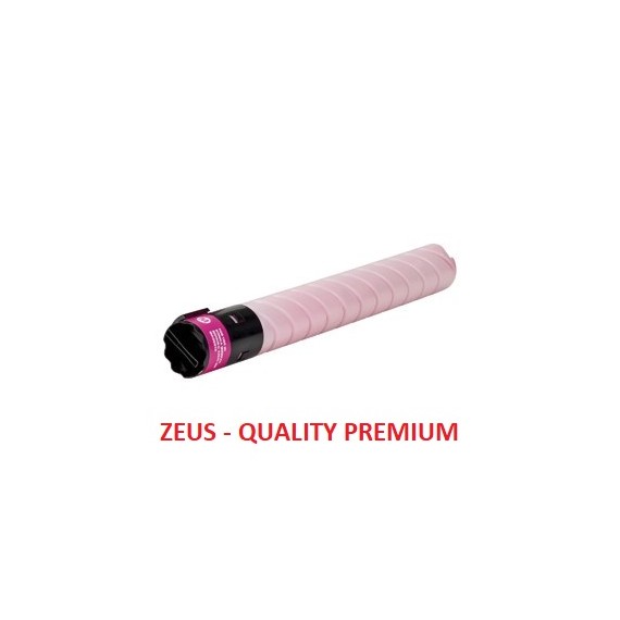 TONER TN512M MAGENTA ZEUS (CON POLVERE ORIGINALE) A33K352 COMPATIBILE PER MINOLTA Bizhub C454,C554 TN-512 28.000 PAGINE