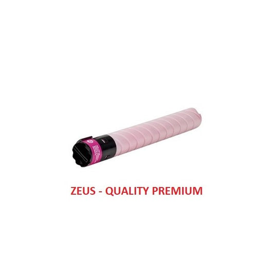 TONER TN512M MAGENTA ZEUS (CON POLVERE ORIGINALE) A33K352 COMPATIBILE PER MINOLTA Bizhub C454,C554 TN-512 28.000 PAGINE