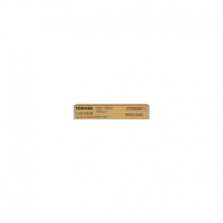 TONER TOSHIBA T-281-CEM MAGENTA ORIGINALE PER TOSHIBA E-Studio 281c, 351e, 451e, 351c, 451c 6AK00000047 10.000 PAGINE