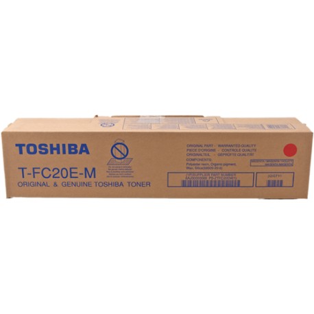 TONER TOSHIBA T-FC20EM MAGENTA ORIGINALE PER TOSHIBA E-Studio 2020C T-FC20EM 6AJ00000068 16.800 PAGINE