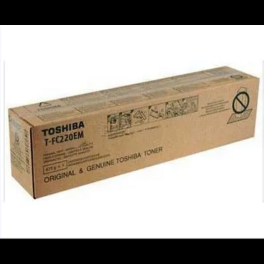 Toner Toshiba T-FC220E-M magenta originale 6AJ00000233 per Toshiba E-STUDIO 2020AC,2520AC TFC220EM capacità 38.000 pagine
