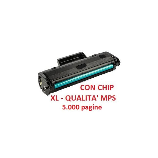 TONER W1106A XL ALTA CAPACITA CON CHIP COMPATIBILE MPS PER HP Laser MFP 135a135w137fnw,107a107w CAPACITA 5.000 PAGINE