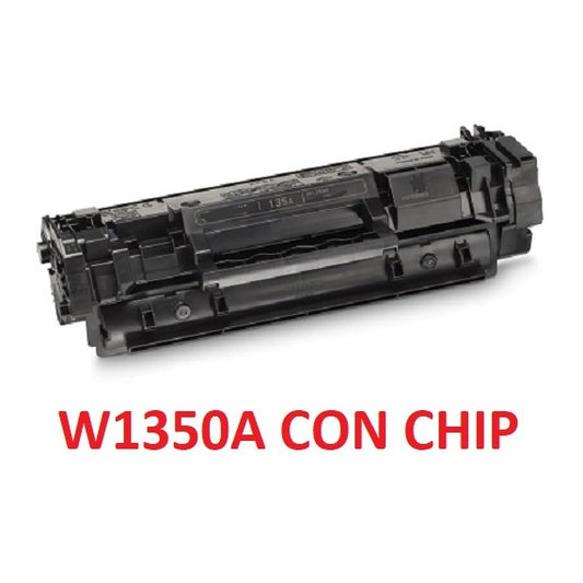 TONER W1350A NERO 135A CON CHIP COMPATIBILE SERIE ECO PER HP LASERJET M207,M209,M212,MFP M234 M236 CAPACITA 1.100 PAGINE