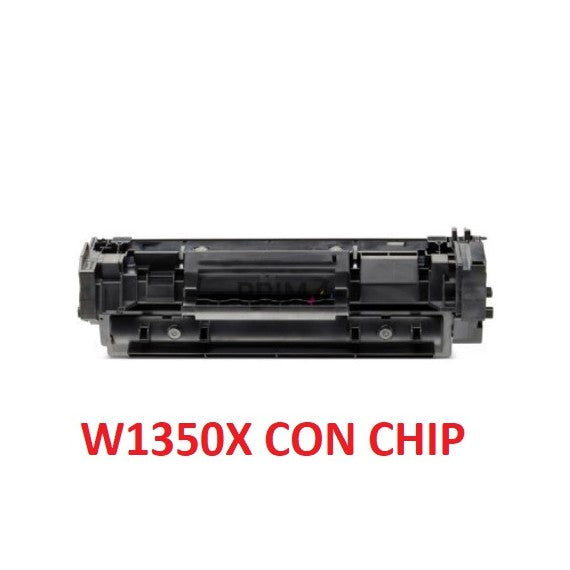TONER W1350X NERO 135X CON CHIP COMPATIBILE PER HP LASERJET M207,M209,M212,MFP M234 M236 CAPACITA 2.400 PAGINE