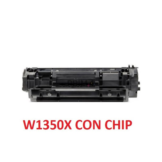 TONER W1350X NERO 135X CON CHIP COMPATIBILE PER HP LASERJET M207,M209,M212,MFP M234 M236 CAPACITA 2.400 PAGINE