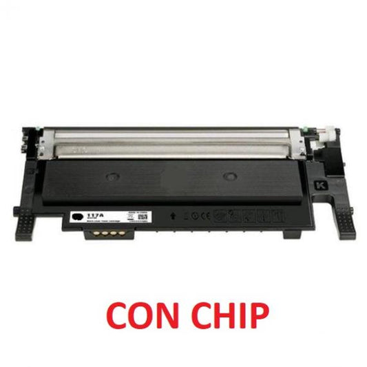 TONER W2070BK NERO COMPATIBILE 117A CON CHIP PER HP Color Laser HP 150a,150nw,178nw,179fnw CAPACITA 1000 PAGINE