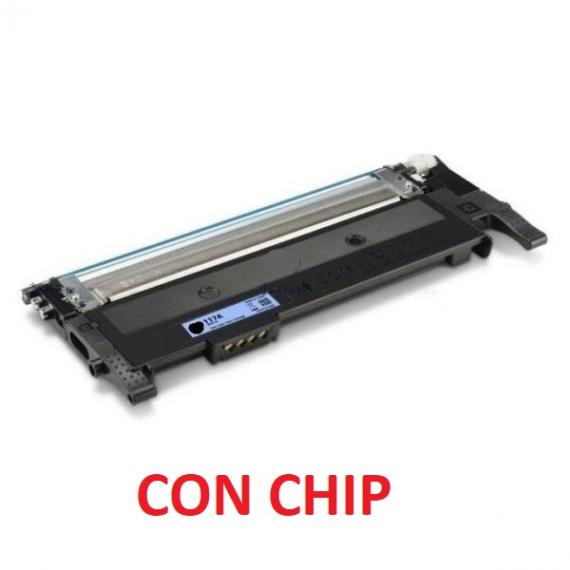 TONER W2071C CIANO COMPATIBILE 117A CON CHIP PER HP Color Laser HP 150a,150nw,178nw,179fnw CAPACITA 700 PAGINE