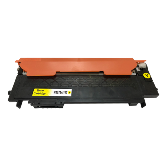 TONER W2072Y GIALLO COMPATIBILE SERIE ECO 117A CON CHIP PER HP Color Laser HP 150a,150nw,178nw,179fnw CAPACITA' 700 PAGINE