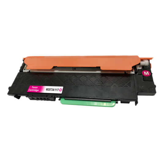 TONER W2073M MAGENTA COMPATIBILE SERIE ECO 117A CON CHIP PER HP Color Laser HP 150a,150nw,178nw,179fnw CAPACITA' 700 PAGINE