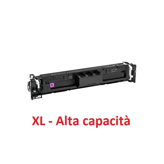 Toner W2203X magenta 220X alta capacità compatibile per HP Color Laserjet Pro 4202,MFP 4302,4303 capacità 5.500 pagine