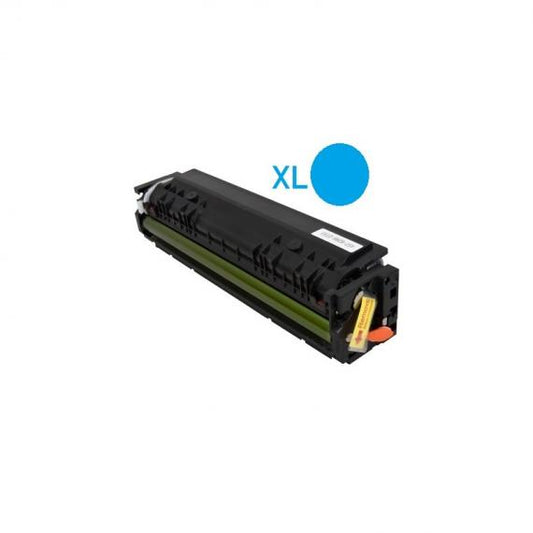 TONER W2211X CIANO COMPATIBILE 207X SENZA CHIP PER HP Color LaserJet Pro Color Pro M255,MFP M282nwM283fw CAPACITA 2.450 PAGINE