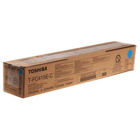 TOSHIBA T-FC415E-C CIANO 6AJ00000172 TONER ORIGINALE PER TOSHIBA E-STUDIO 2515AC,3015AC,3515AC,4515AC,5015 FC415C 33.600 PAGINE