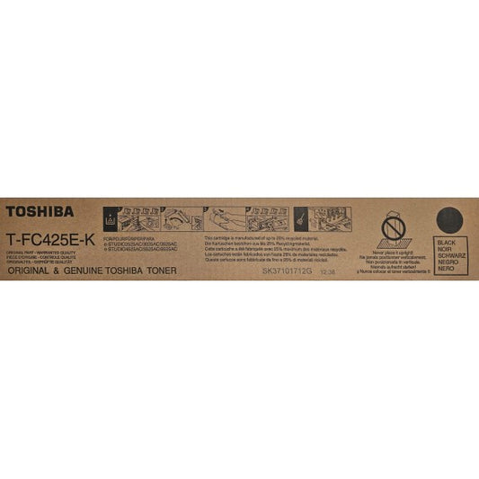 Toshiba T-FC425EK nero 6AJ00000236 toner originale per Toshiba E-STUDIO 2525AC,3025AC,3525AC,4525AC FC425BK 39.800 pagine