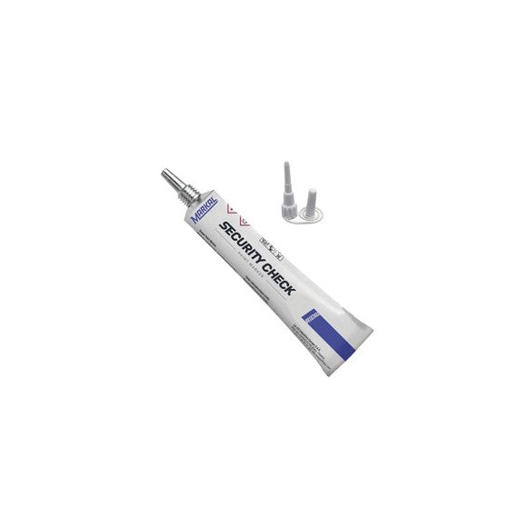 Tubetto di vernice Security Check Paint - per marcatura viti - blu