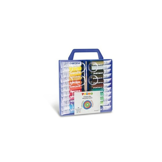 Tubi tempera - 12 ml - colori assortiti - Primo - astuccio 22 pezzi