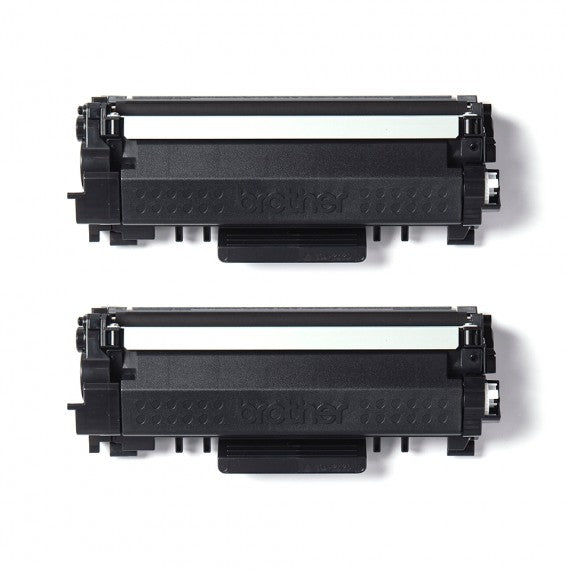TWIN PACK Brother TN-2420 2 toner originali per Brother HL 2310 2350 2370 2375 2510 2530 2550 2730 2750 TN2420 x 2 TN2420TWIN
