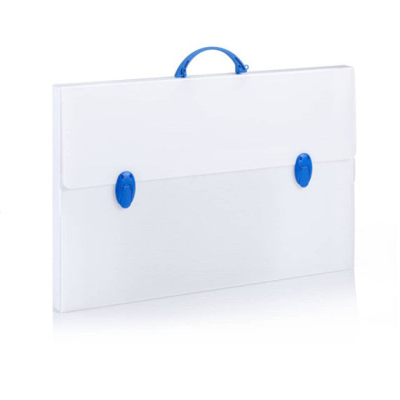 Valigetta in plastica Favorit Every Line colore neutro 36,5x56,5x3,5 cm 100501053