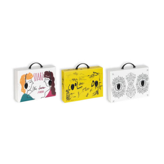 Valigetta in PPL Favorit con stampa Sport Street in 6 soggetti assortiti 37,5x27x8 cm - 400183889