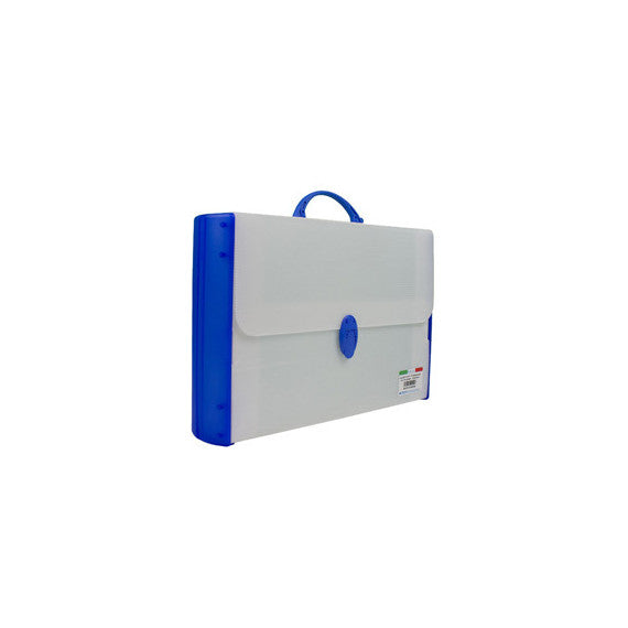 Valigetta polionda 254/R - 28 x 43 cm - dorso 8,5 cm rigido - Balmar 2000