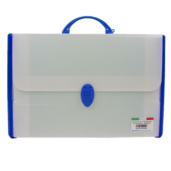 Valigetta polionda 254/R - 28 x 43 cm - dorso 8,5 cm rigido - Balmar 2000