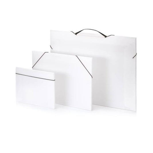 Valigetta polionda Favorit Portfolio in PPL neutro con elastico 53x37x1 cm 100501111