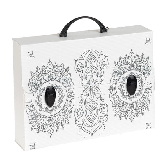Valigetta polionda Smart - 27 x 37,5 cm - dorso 8 cm - fantasie assortite - Favorit